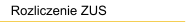 Rozliczenie ZUS